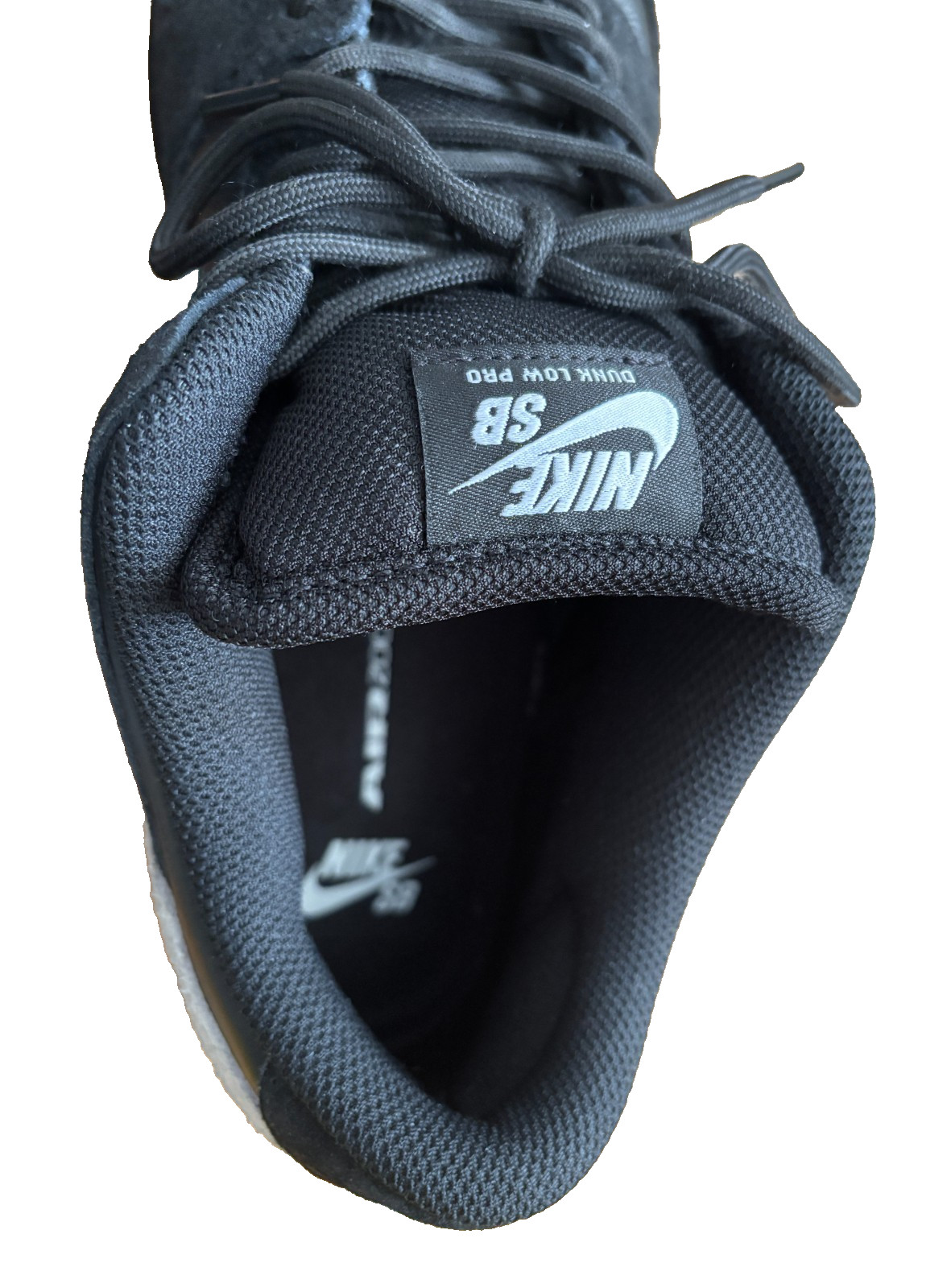 Nike SB Dunk Low Pro Black/White-Black Gum Men’s Size 10.5