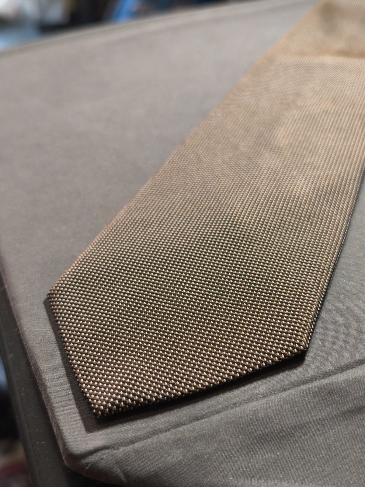 Boggi Milano – Solid Color Silk Jacquard Tie Made in Italy