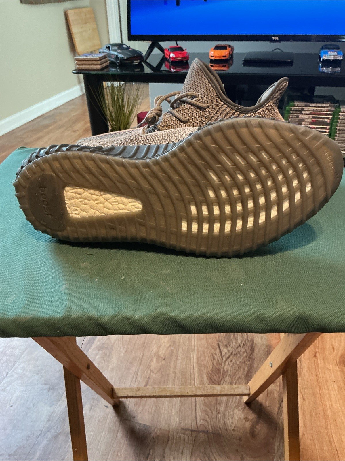 Adidas Yeezy Boost 350 V2 Ash Stone GW0089 Gray Primeknit Size 11.5