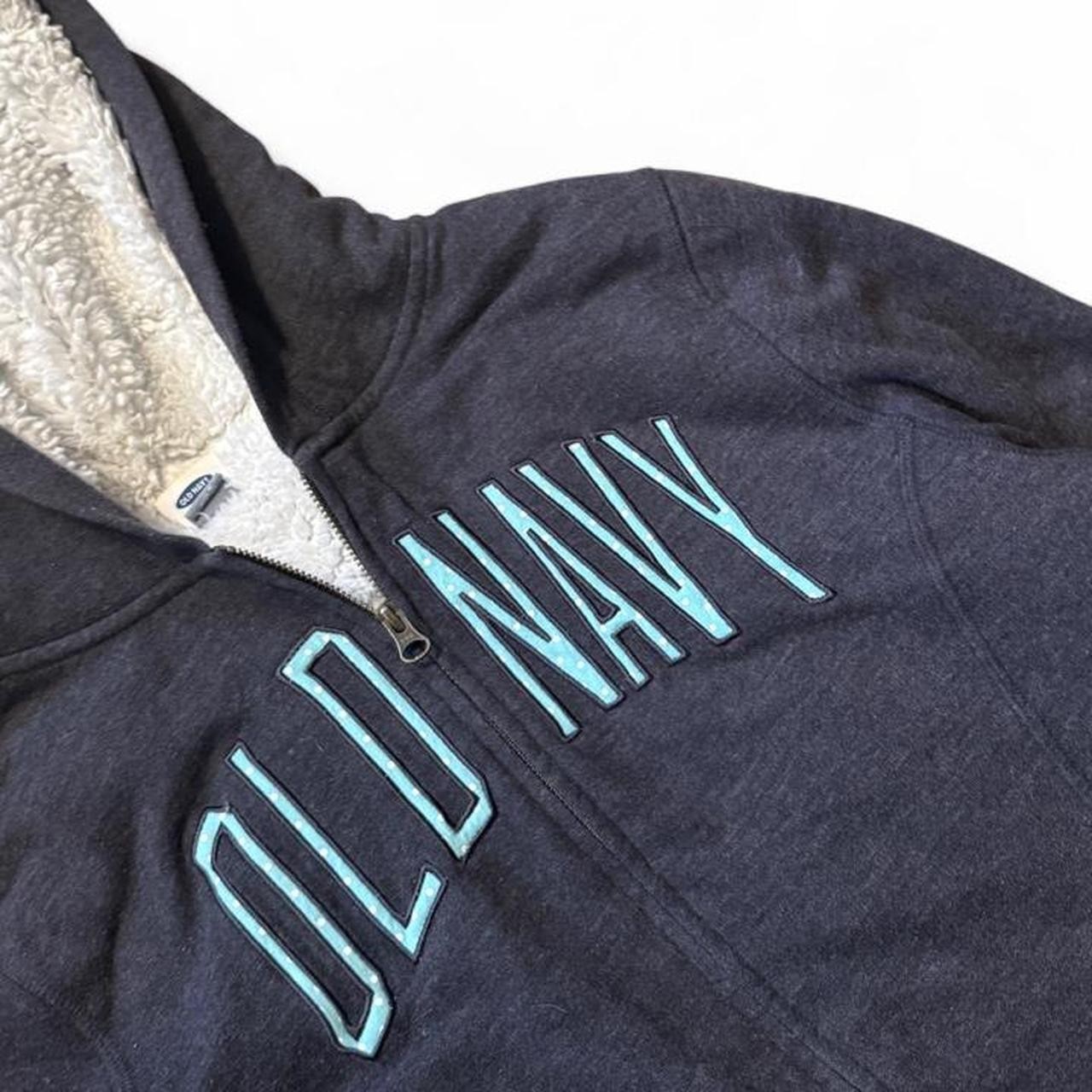 American Vintage Men’s Navy and Blue Hoody