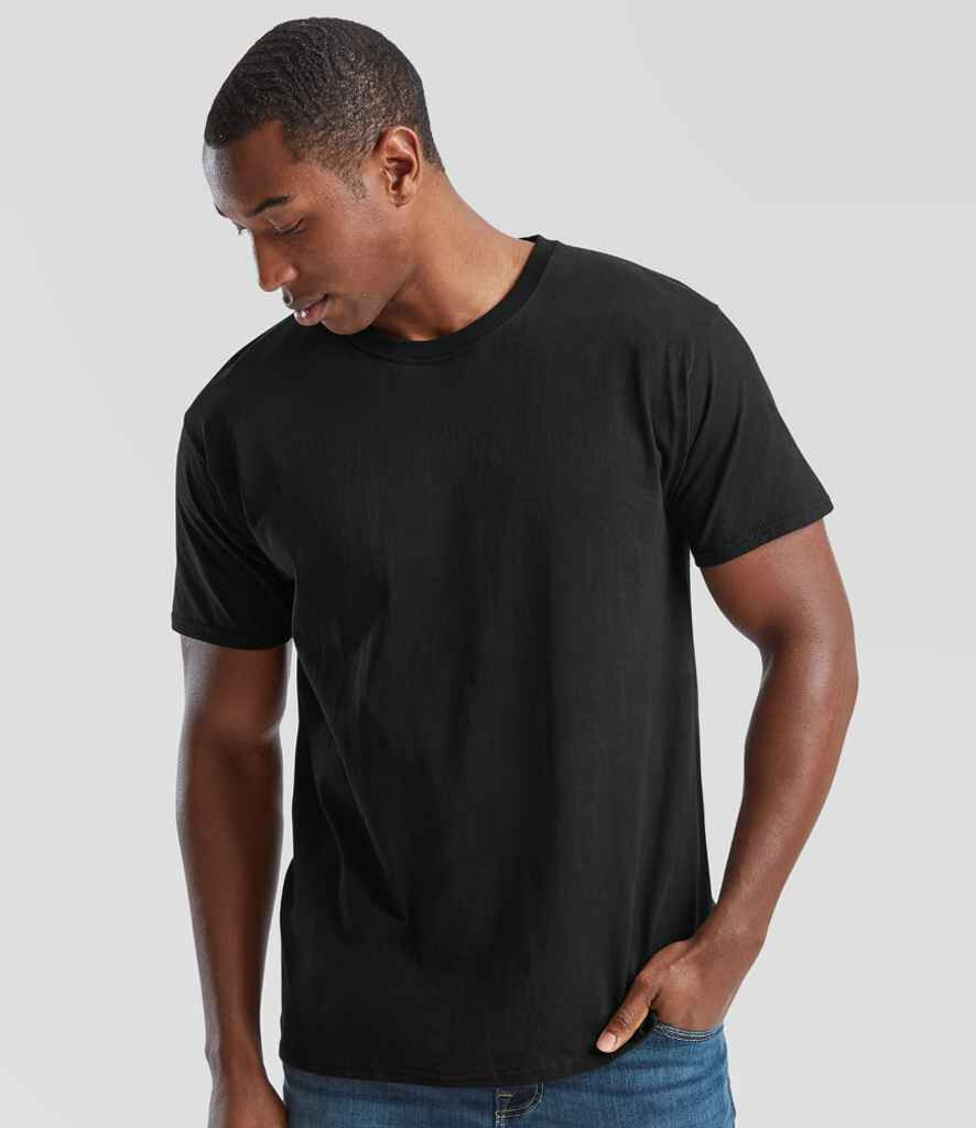 Fruit of the Loom Plain Blank Mens Mans Cotton Tee Shirt Tshirt Value T-Shirt