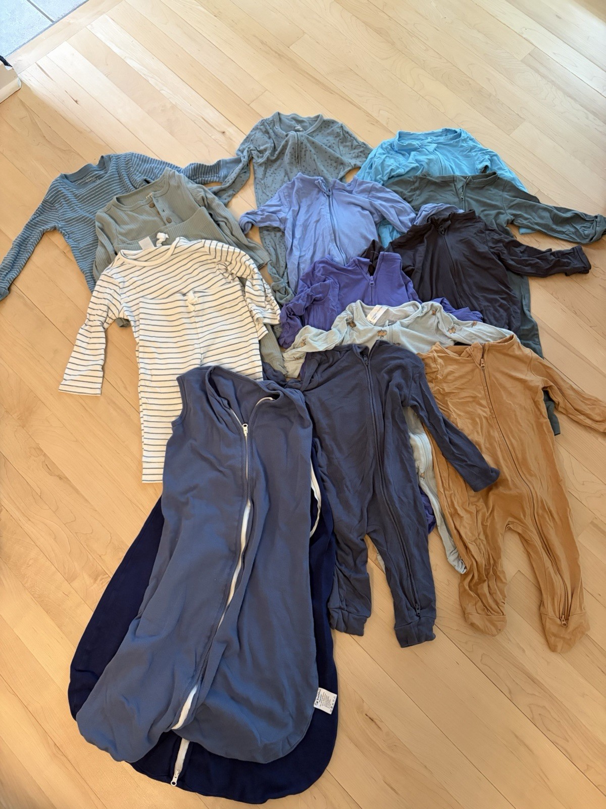 Baby Boys Pajama Lot, Size 12 Months, 14 Pieces