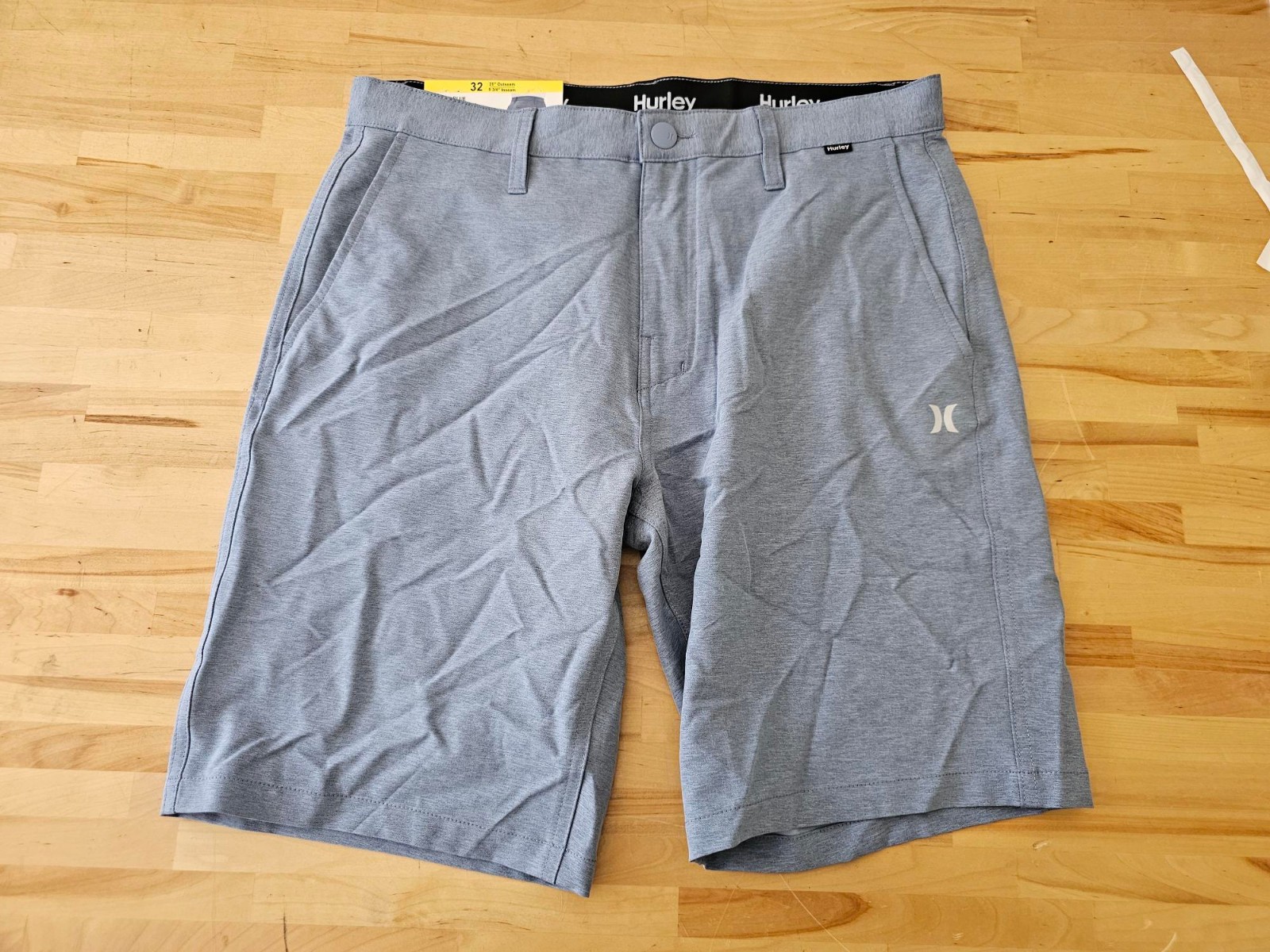 32 x 10″ Inseam – BLUE – Hurley Men’s Hybrid Golfing Walkshorts Shorts
