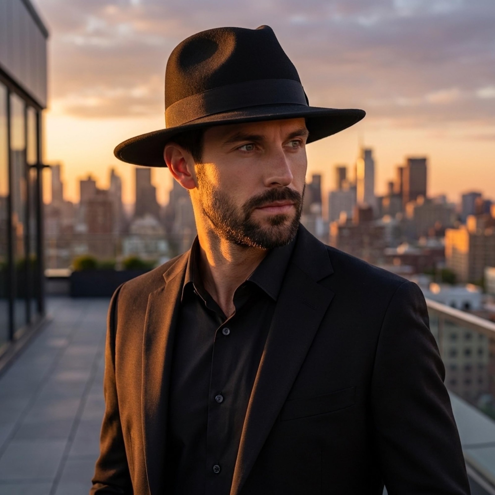 Vintage Wide Brim Fedora Hat for Men & Women | Classic 1920s Panama Style