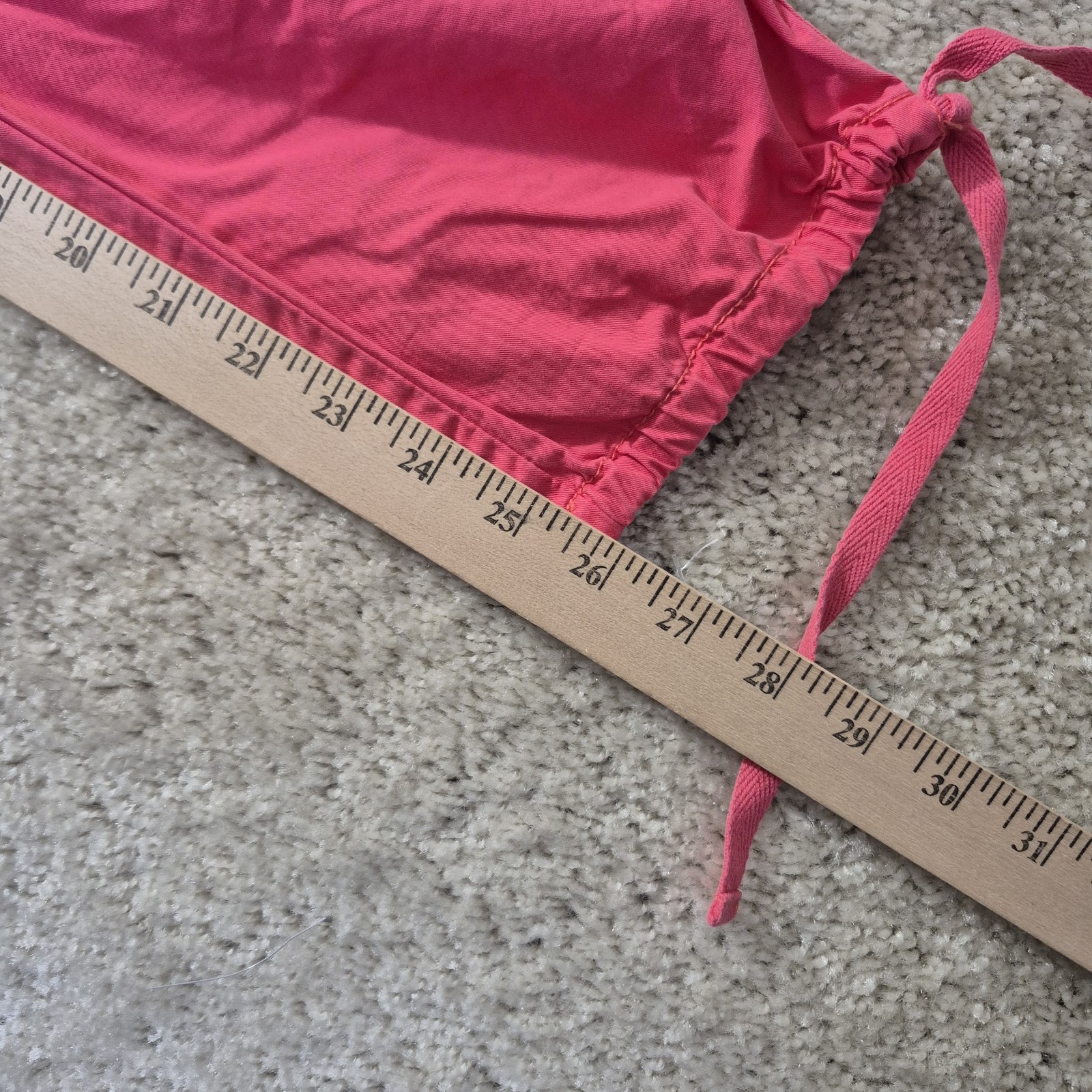 Sundance Rippling Tides Pants Womens Medium Petite PM Pink Utility Outdoor Beach