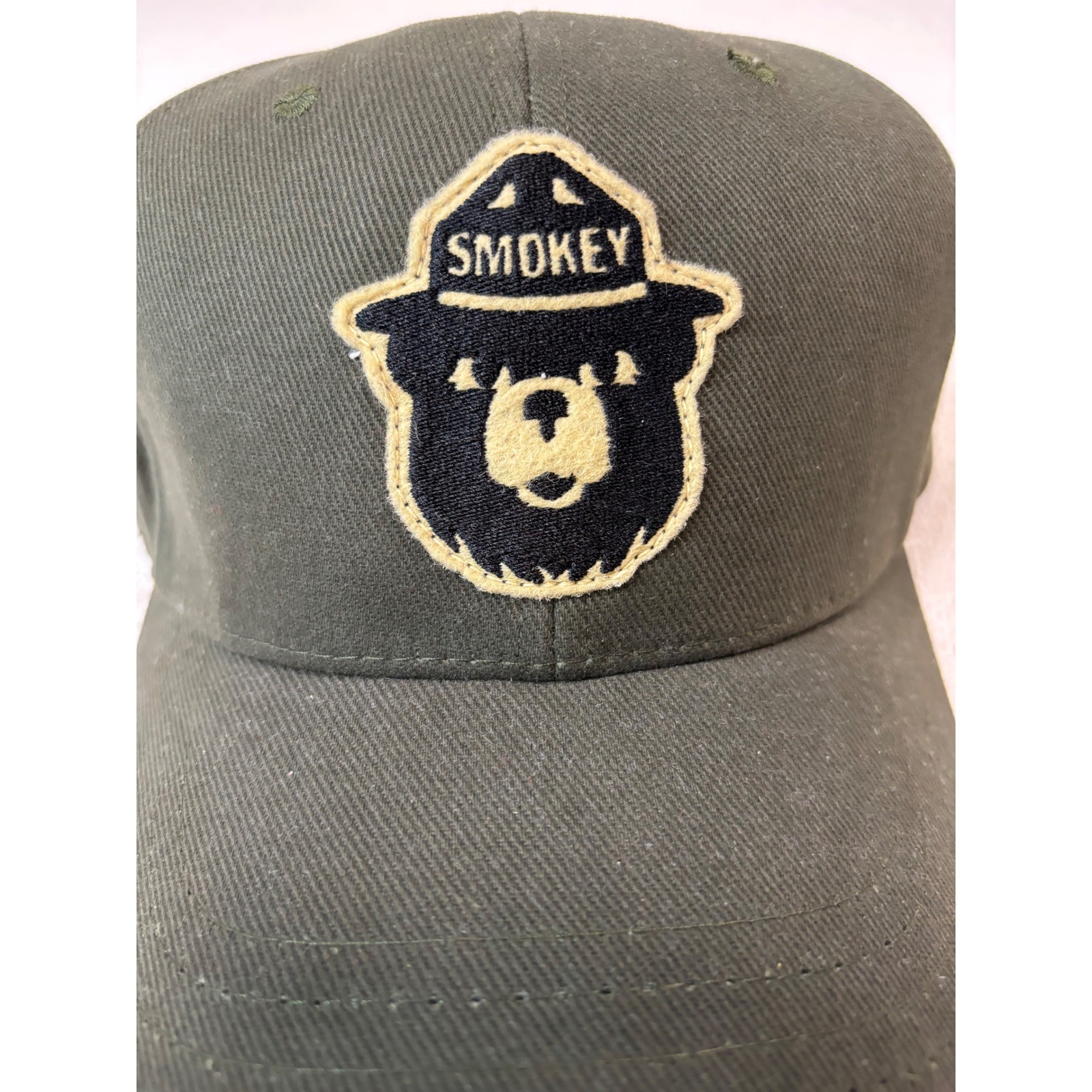 Filson Smokey the Bear 75th Anniversary Cap – Olive – Made In USA RARE HAT