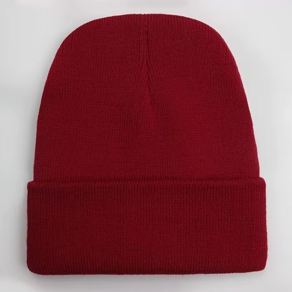 Beanie Hat Cap Plain Knit Ski Skull Cuff Winter Warm Slouchy Men Women CF Unisex