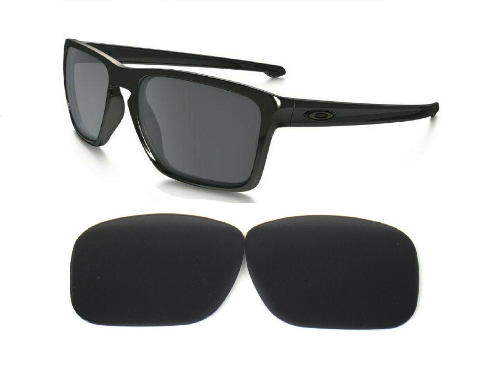 Galaxy Replacement Lenses For Oakley Sliver XL OO9341 Black Polarized