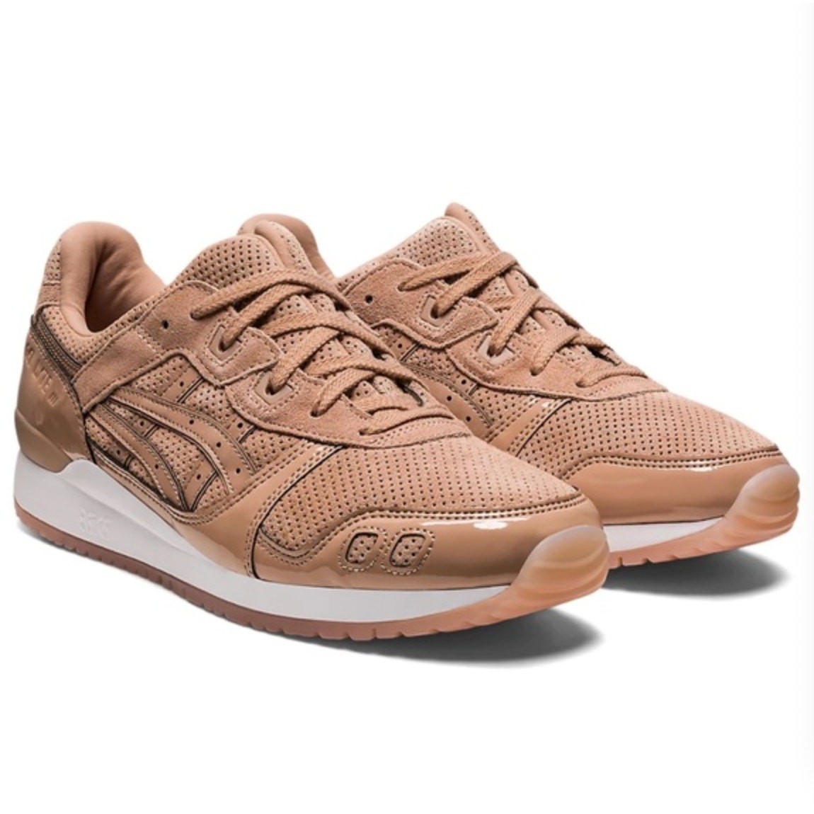 Asics Mens Gel-Lyte lll OG Sneakers US 9 EU 42.5 Dusty Steppe Tan Athletic NIB