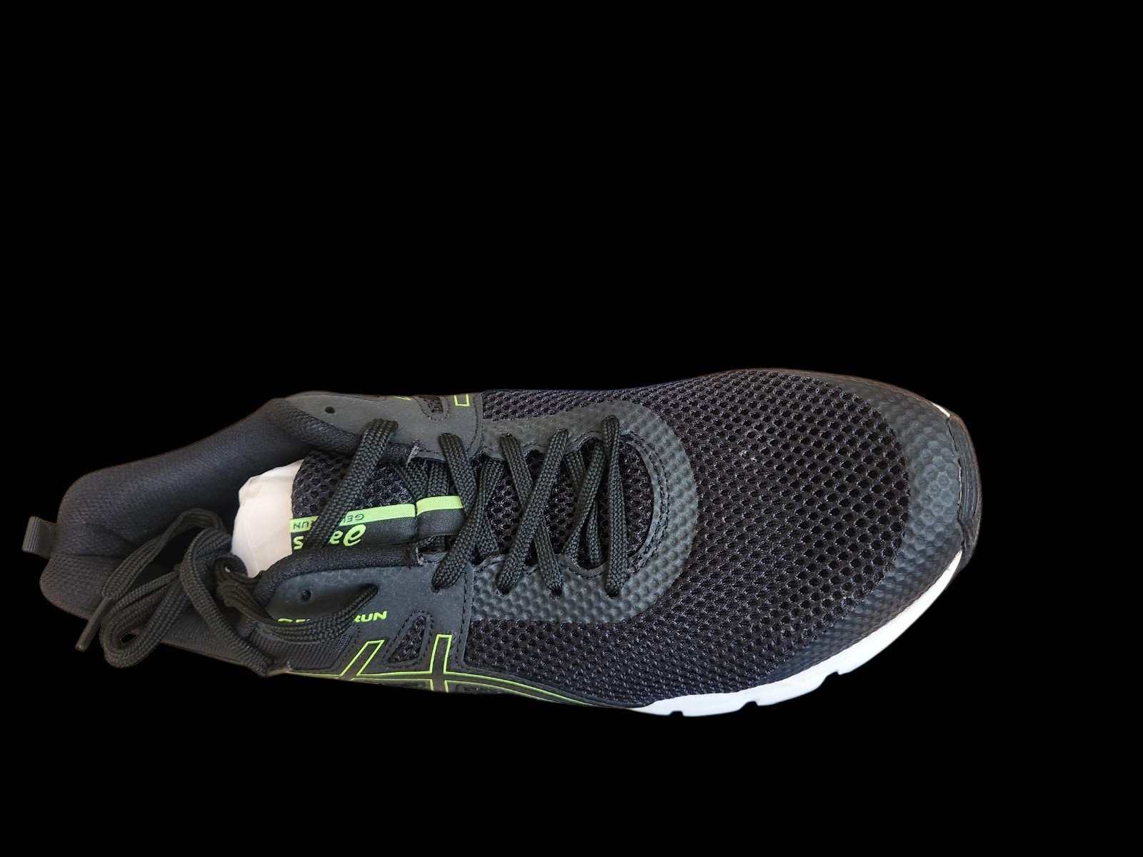ASICS Men’s Gel 33 RUN Black/ Hazard Green Size 11M. NEW