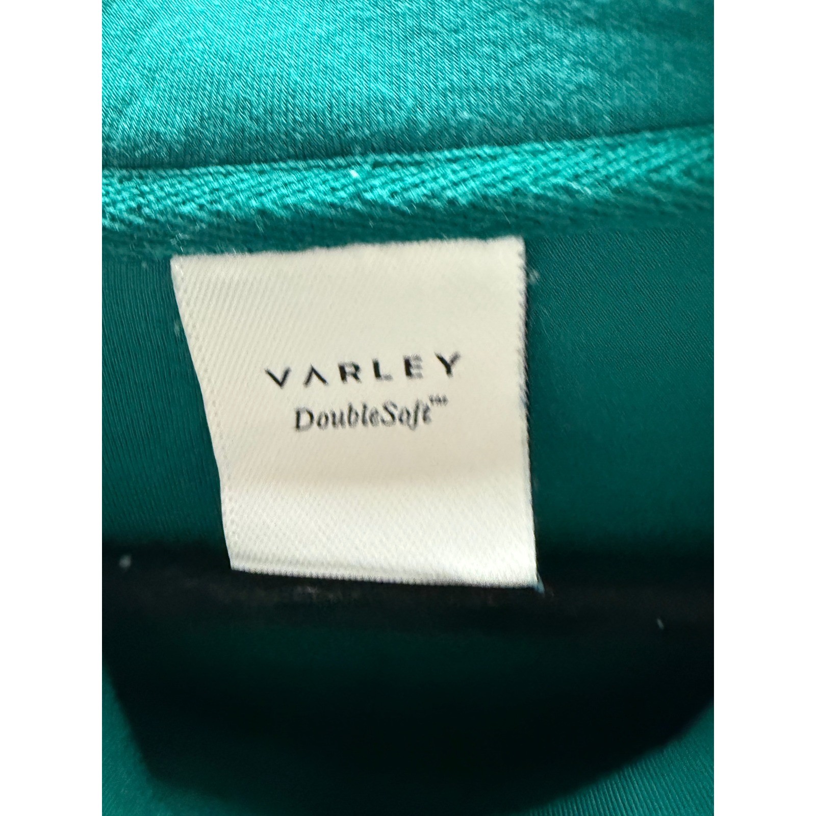 Varley DoubleSoft Sleeveless Sweatshirt Womens Medium Green Good Cowl Neck