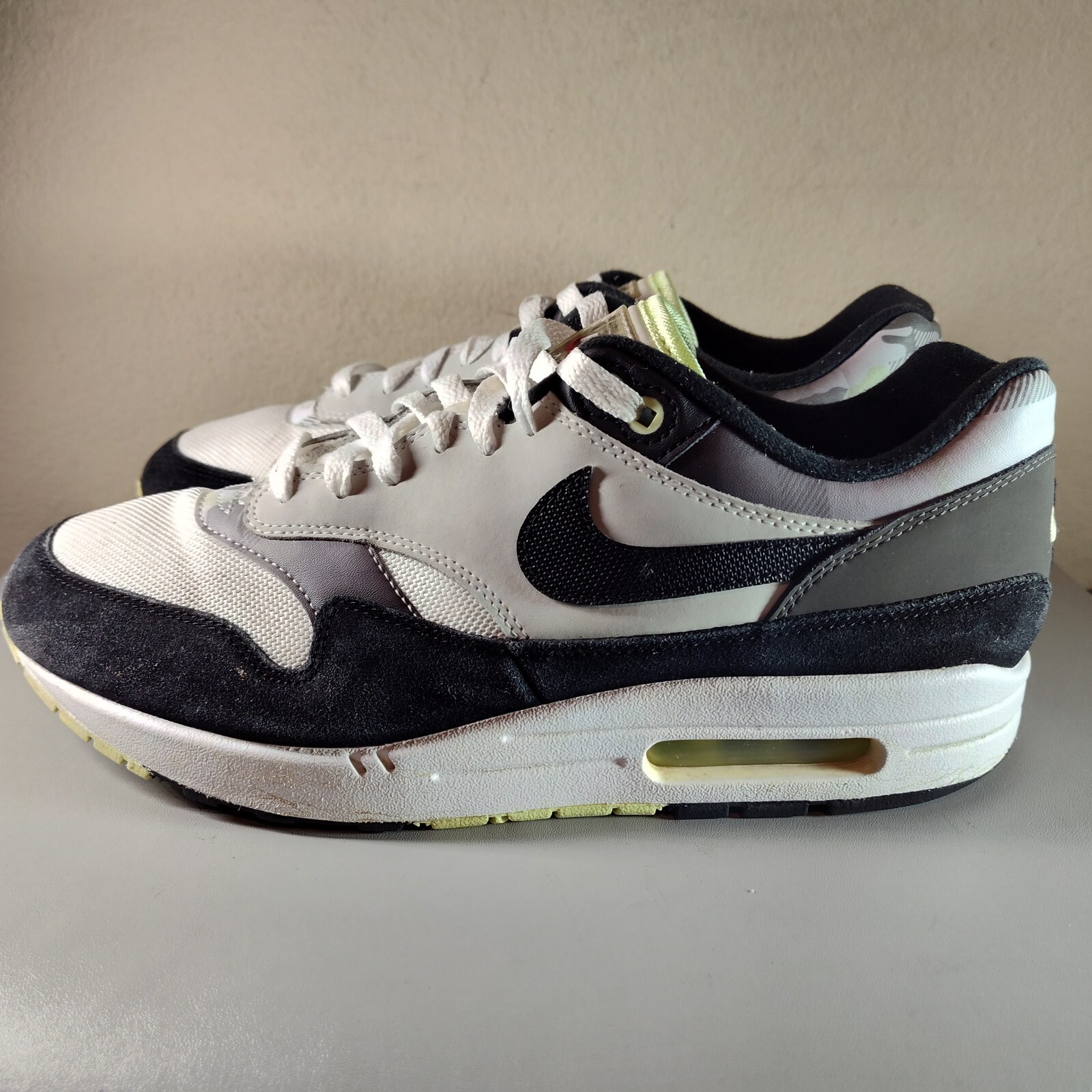 Nike Air Max 1 ‘Remix Pack’ White Black Camo DB1998-100 Men’s Size 10 Sneakers