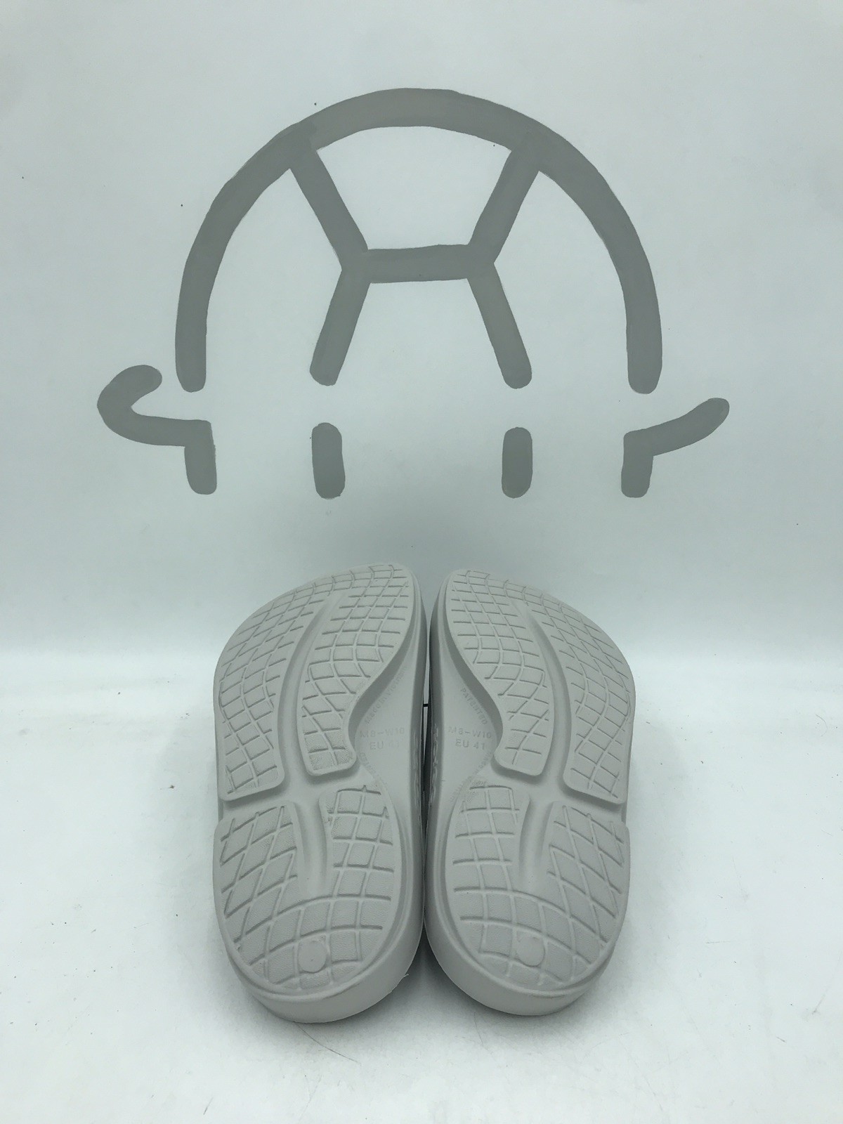 OOFOS OOahh Sport Slide Sandal Gray Lightweight Recovery Footwear Pick Size