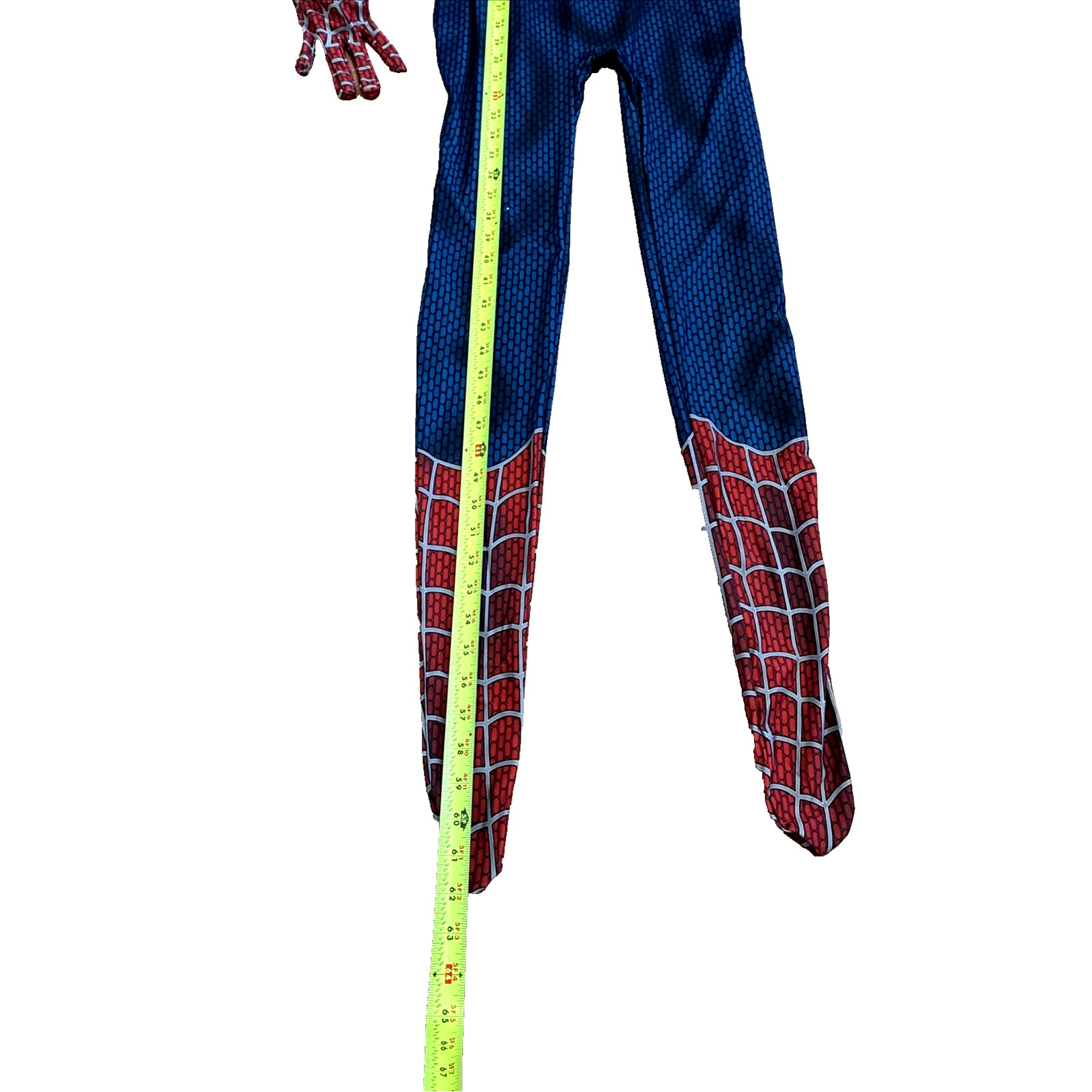 Spider-Man Size L Stretch Spandex Full Jumpsuit Adult/Kids Halloween Costume NEW