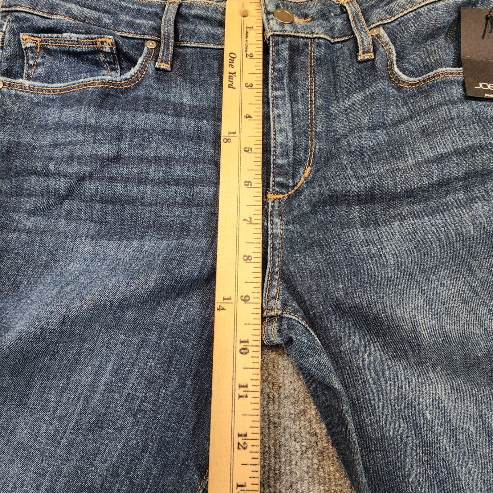 Joe’s Jeans Brussels Cuff Crop Women 29 Dark Wash Slim Straight NEW without Tag