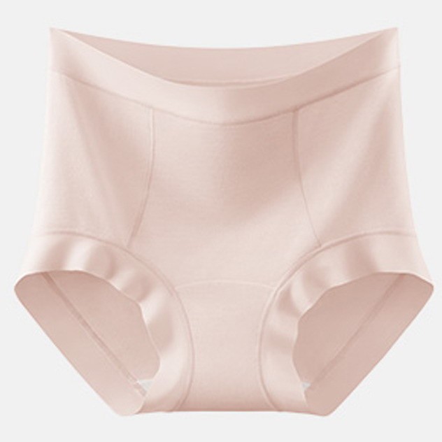 Women Briefs High Waist Modal Solid soft Tummy Control Underpants 77461