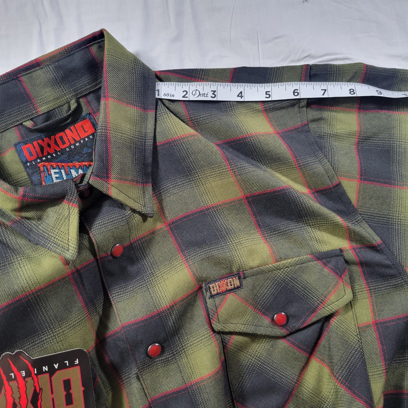 Dixxon Mens Flannel Elm Street 2.0 Size Large