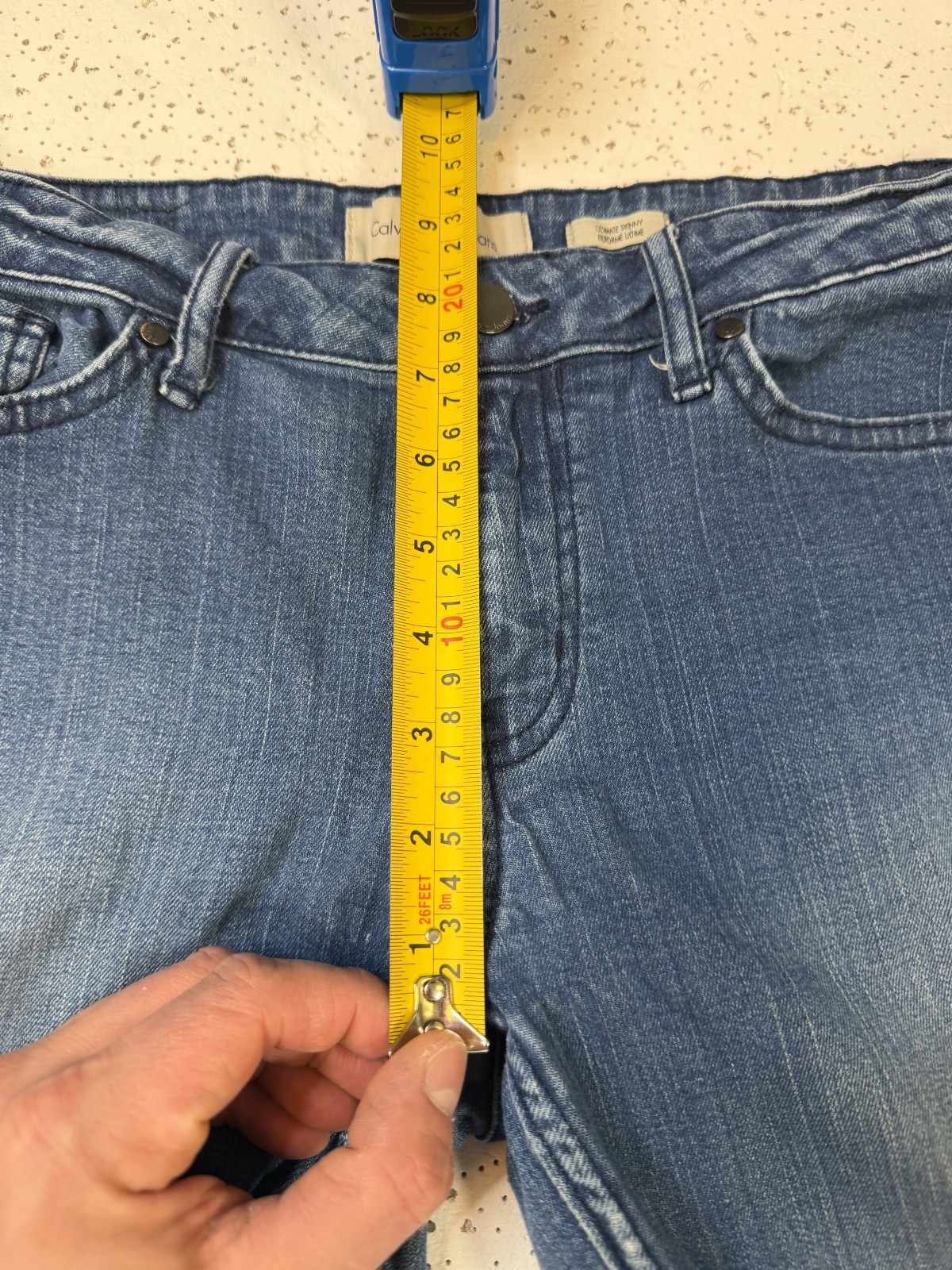 Calvin Klein Ultimate Skinny Jeans Men’s 28×32 Medium Wash Stretch Denim