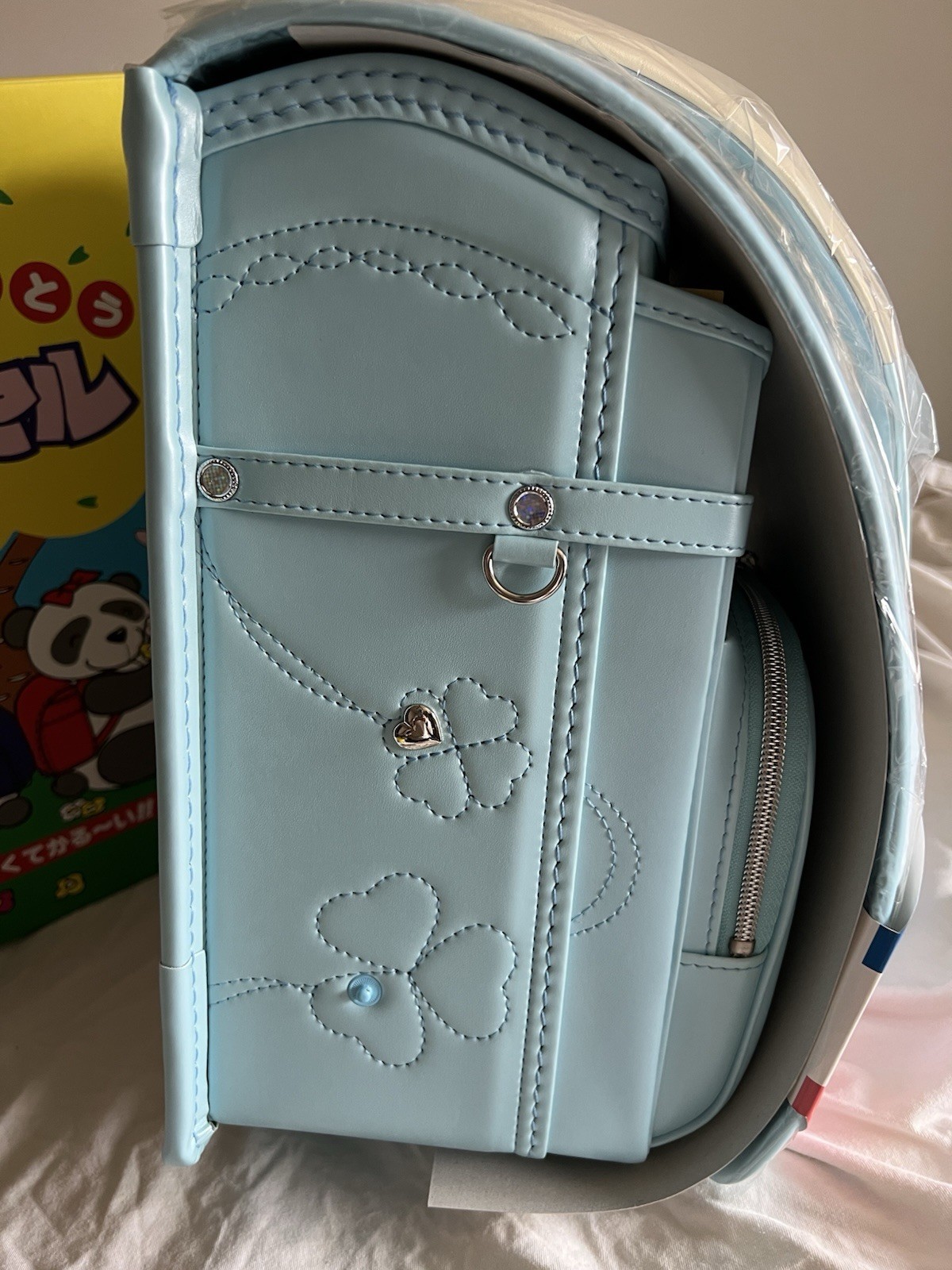 NEW JAPAN Randoseru School Bag Backpack RANDSEL KINGDOM Chokaru Cute Baby Blue