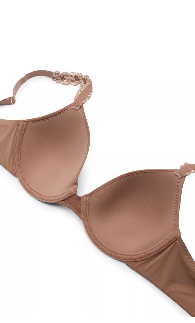 NATORI 732080 Pure Luxe T-Shirt Smooth Contour Bra Dulce New Size 32D