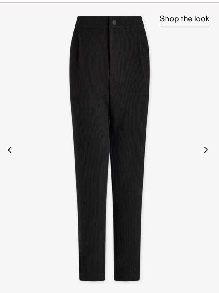 Varley Perrie Tapered Trouser 29.5”- Black, Small- NWT
