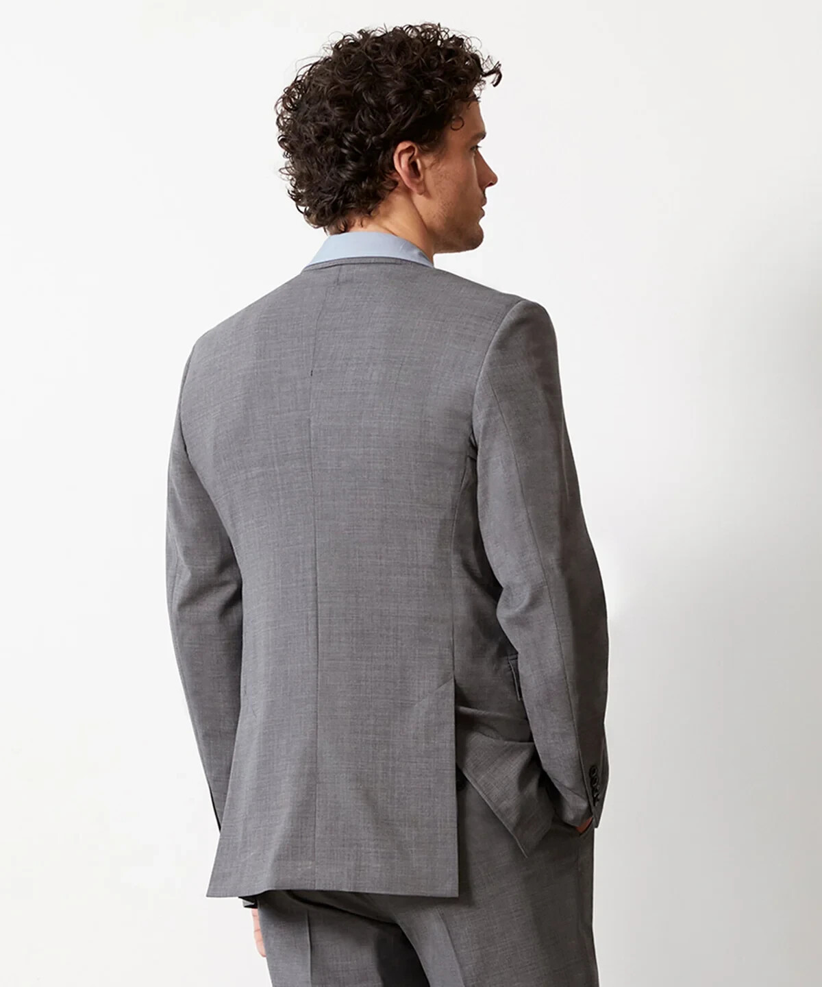 TODD SNYDER Charcoal Mayfair Fit Wool Sutton Blazer Suit Jacket Sport Coat 44R