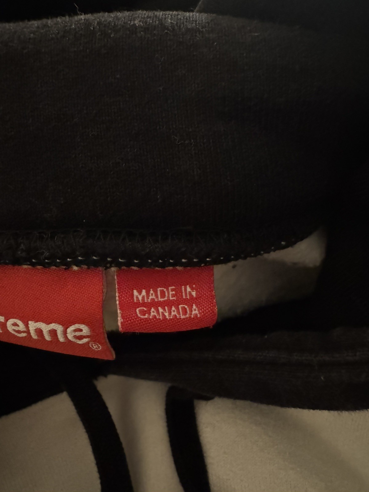 Supreme FW17 Blocked Logo Hoodie Very Rare in Good Condition Size XLarge XL