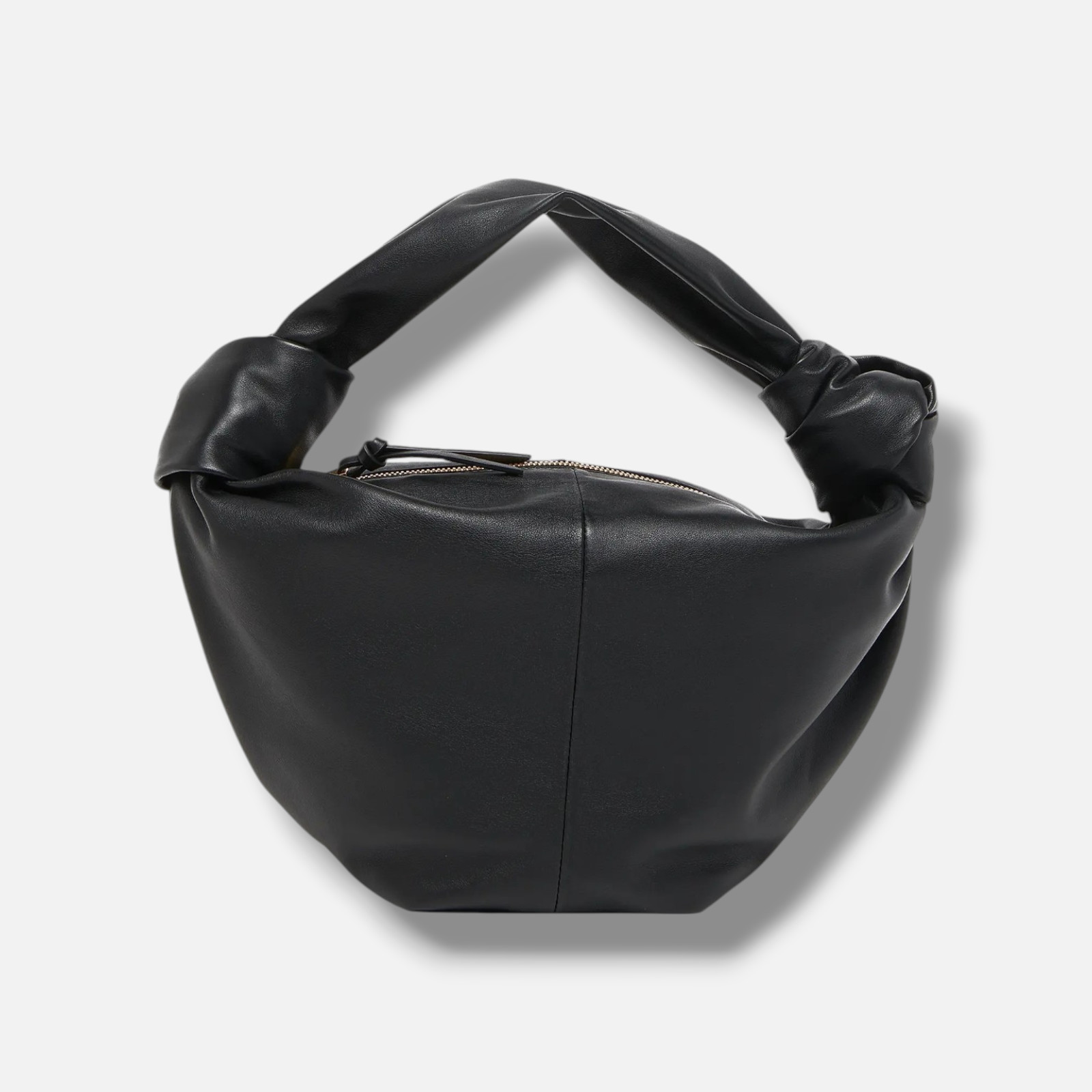 Bottega Veneta Women’s Black Double Knot Mini Top Handle Bag