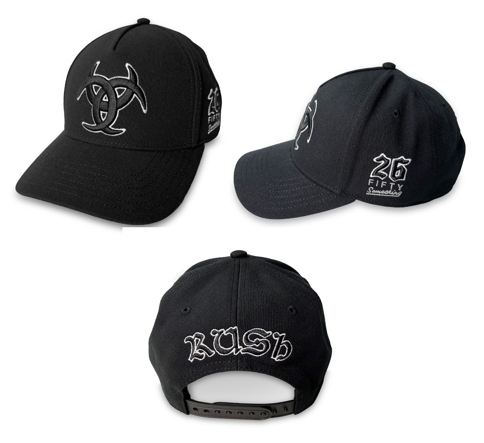 Rush Band Hat Signals Running Embroidered Cap Rock Music Tour Merch New