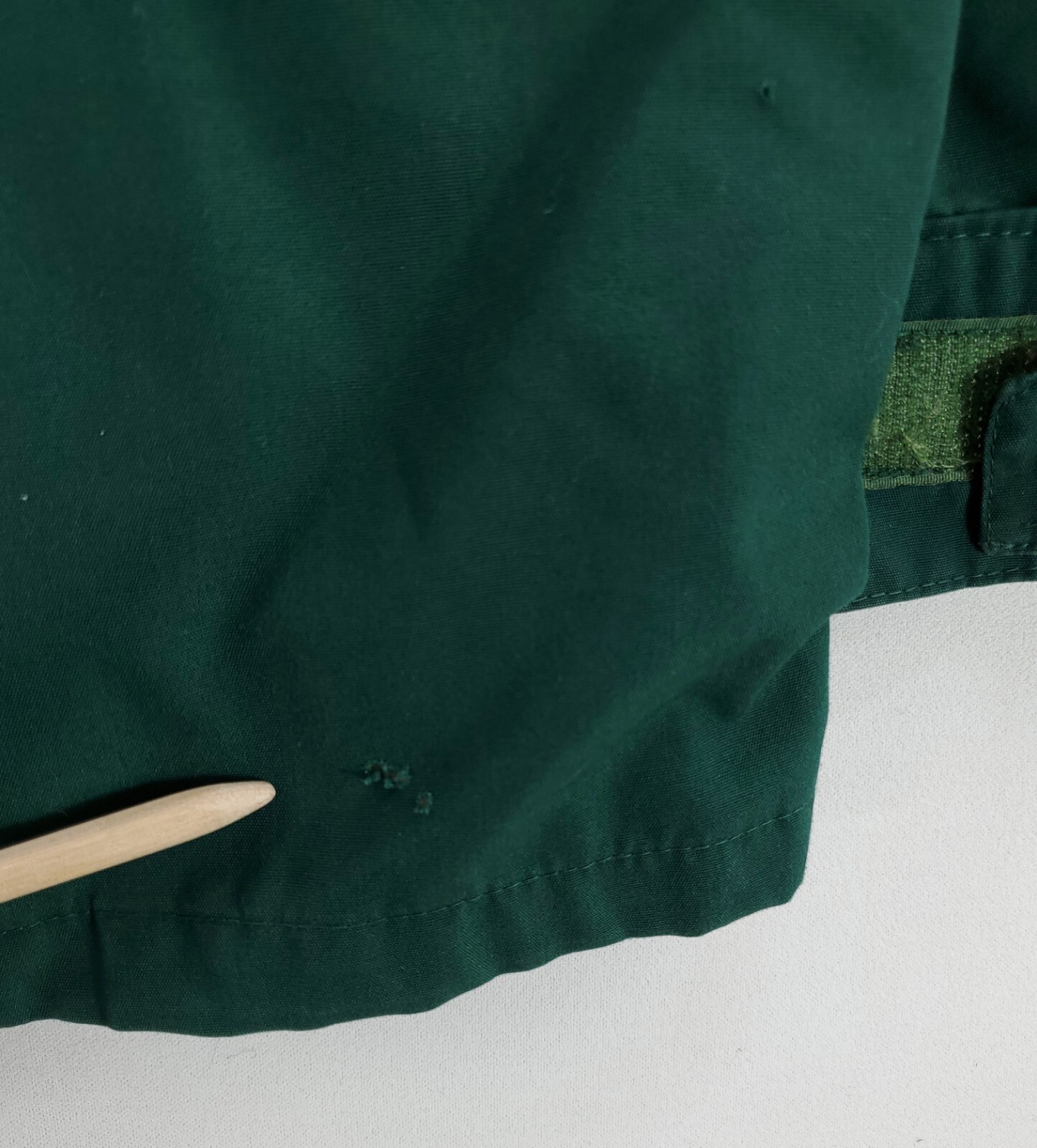 Camel VTG 80s 90s Wool Lined Hooded 3-in 1 Jacket Shell Only Green Mens M