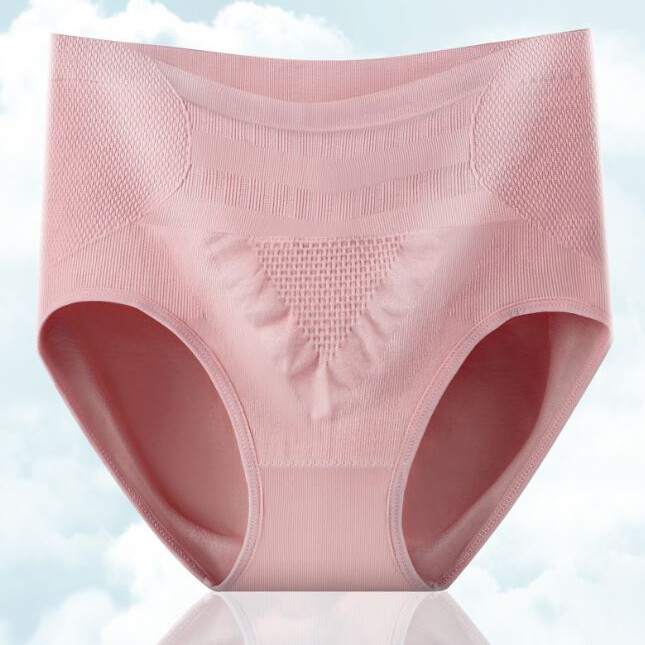 5 Pack Lot Womens High Waist Panties Underwear Full Coverage Tummy Control Brief