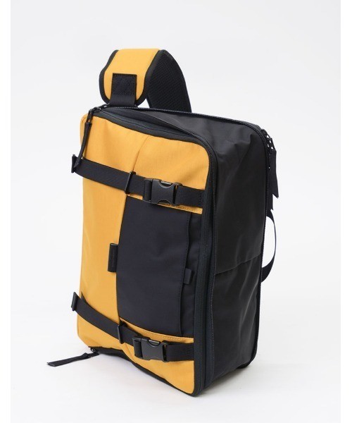 Master-Piece Masterpiece MSPC squared Shoulder Bag Yellow 224103 Made in Japan