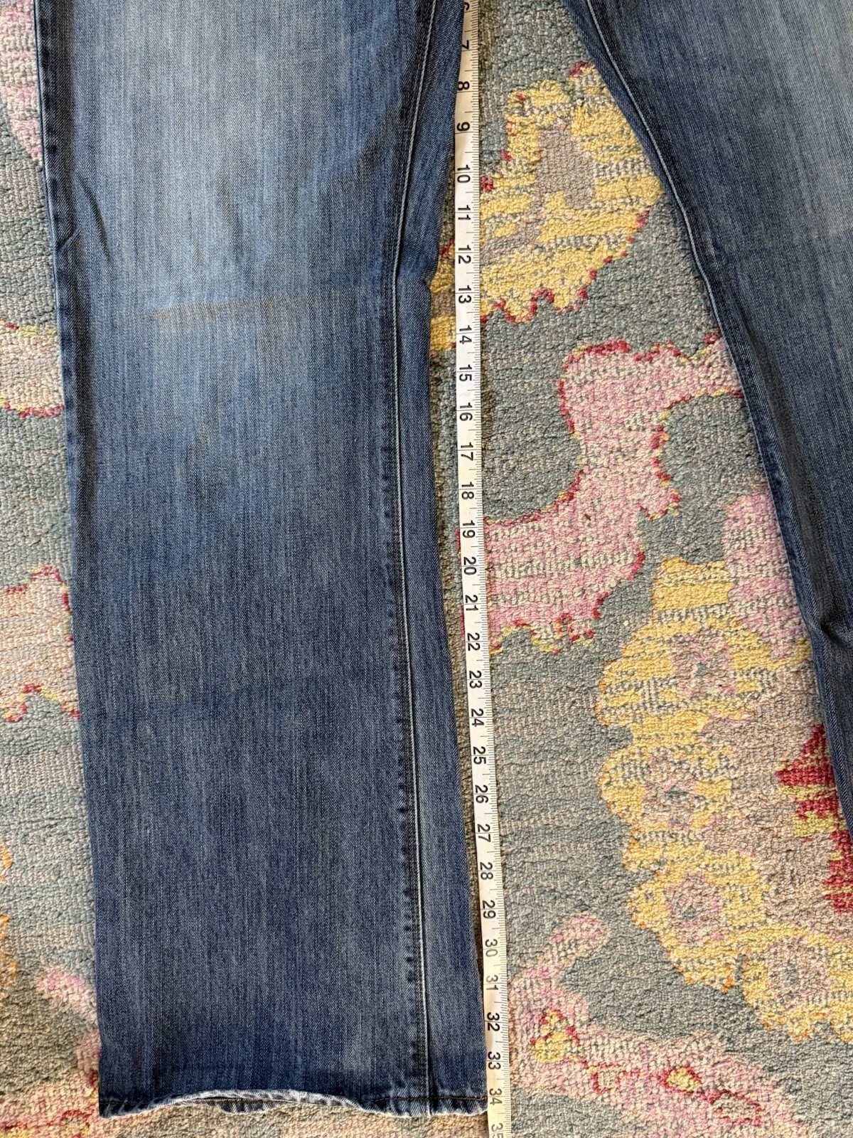 Levi’s Authentics Signature Copper Riveted Men’s Y2K Low Boot Jeans Medium 36×34