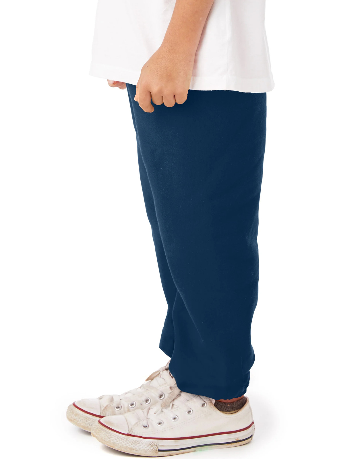Hanes Sweatpants EcoSmart Boys Fleece Midweight Comfort Waistband Kids sz xs-xl