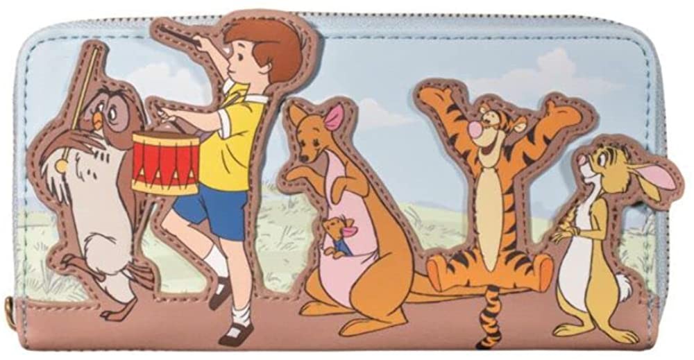 Loungefly Winnie the Pooh 95th Anniversary Zip Around Wallet