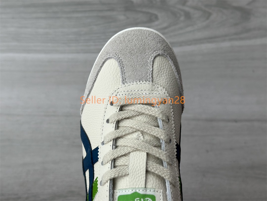 2026 NEW! Onitsuka Tiger MEXICO 66 1183A201-115 White Blue Green for Mens Womens