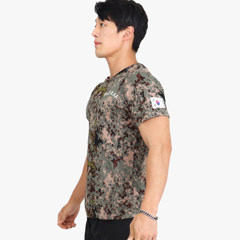 ROKAF Korean Army Cool Dry T-Shirt | Korean Flag | XS–4XL | 3 Colors