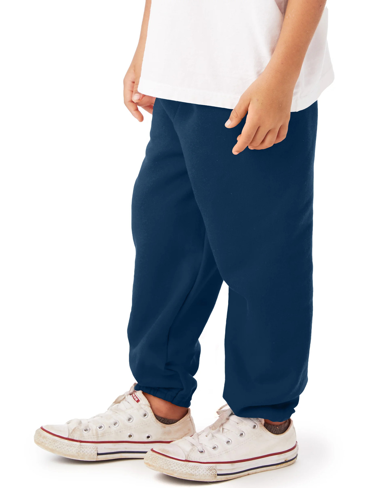 Hanes Sweatpants EcoSmart Boys Fleece Midweight Comfort Waistband Kids sz xs-xl