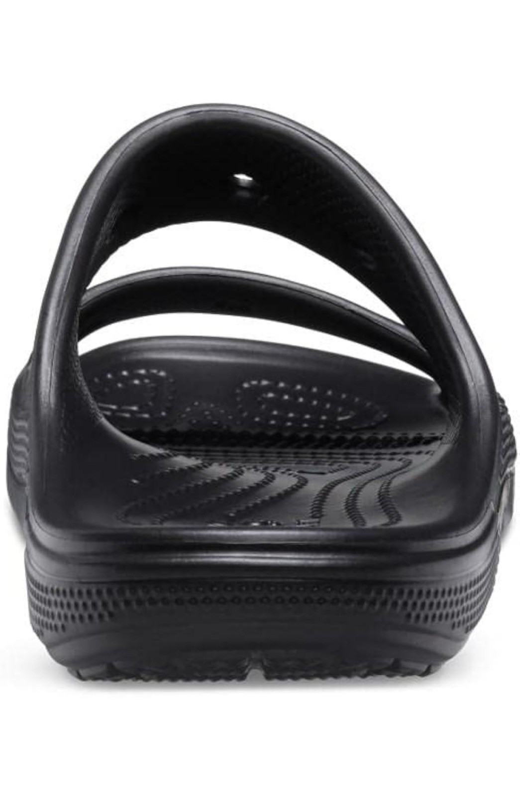 Crocs Sandals Unisex Size Us M7/W9 Black Baya Slide