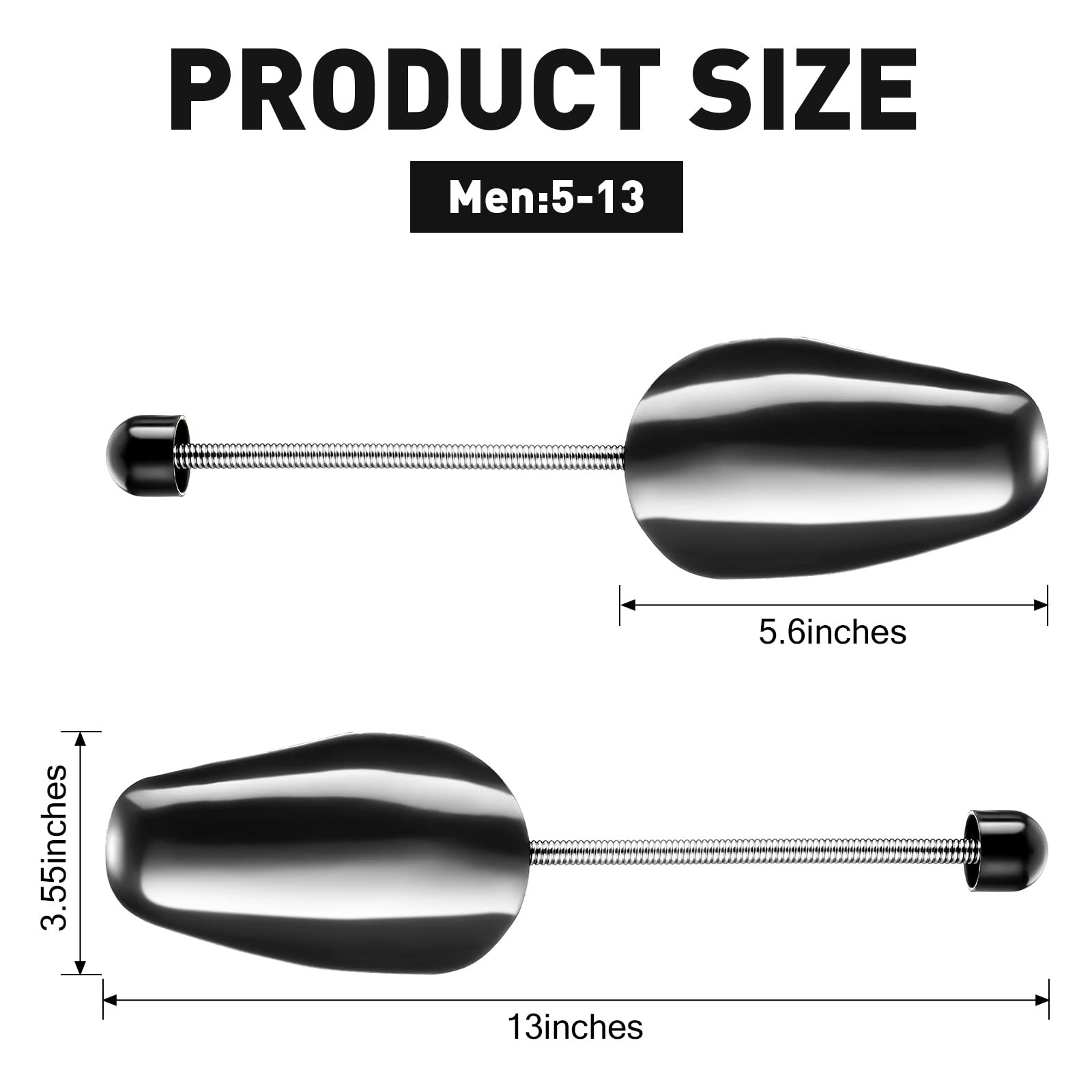 20 Pairs Spring Shoe Tree Stretcher Shoe Shape Plastic 33 cm/ 13 Inches Sneak…