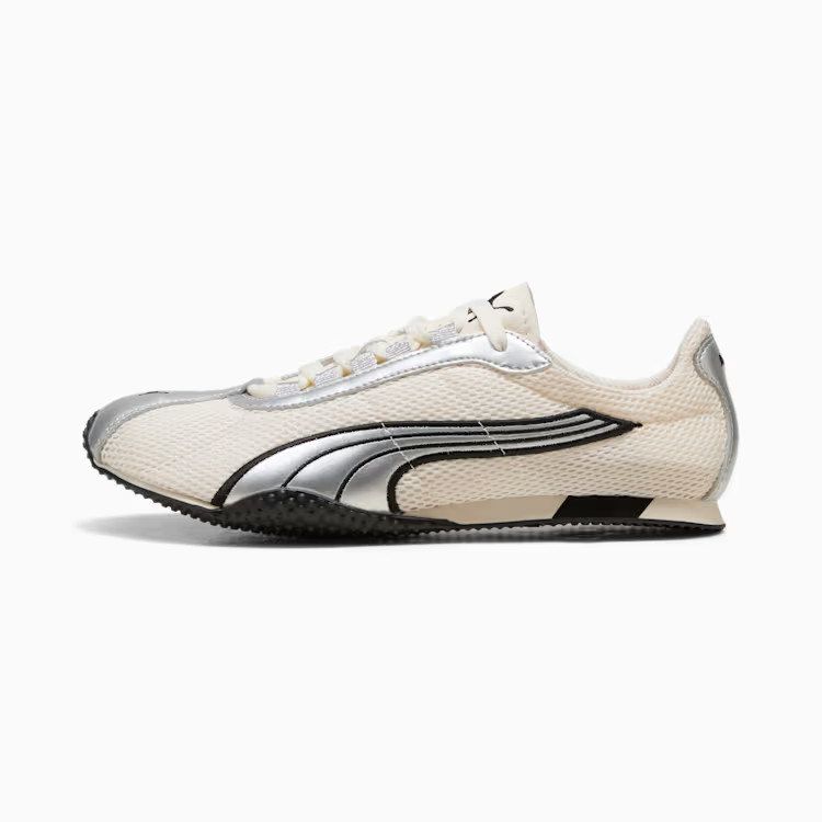 PUMA H-Street OG 403692-05 Ivory Silver Mesh Retro Racing Casual Sneakers Unisex