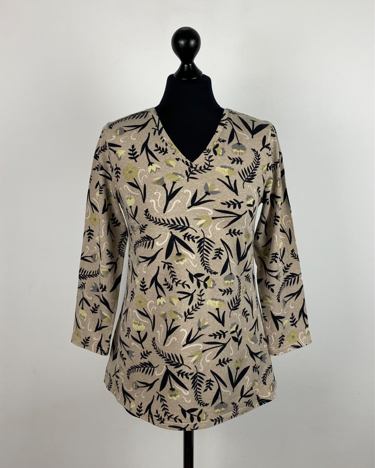 GUDRUN SJODEN women’s top 94% cotton 6% elastane Size S