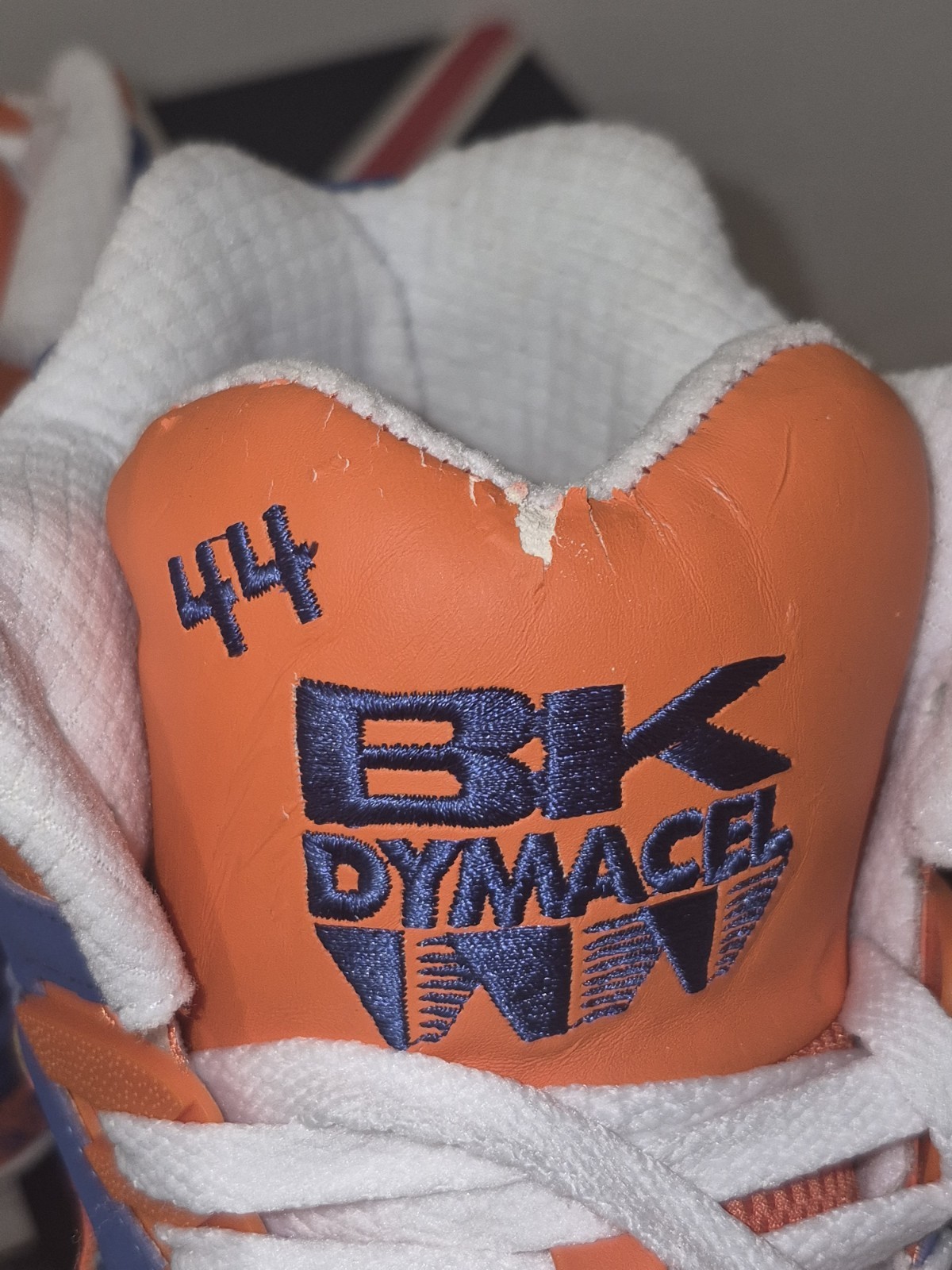 *RARE* NEW YORK KNICKS Dymacel Enforcer BRITISH KNIGHTS 90s Hightops Size 12