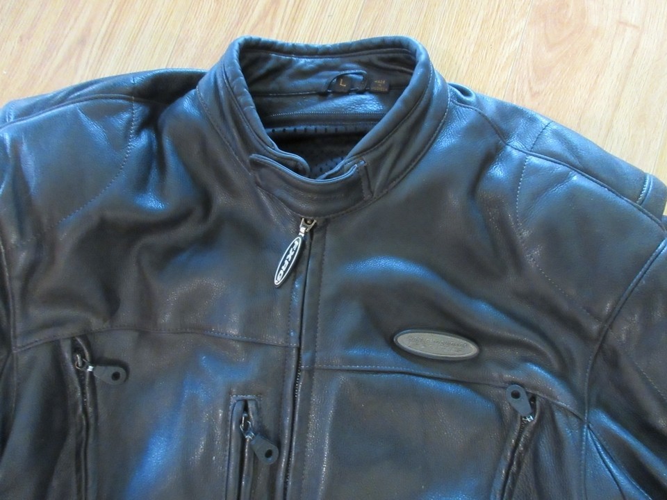 Harley Davidson LARGE FXRG Leather Touring Jacket w FS Liner & Armor 98508-93VM