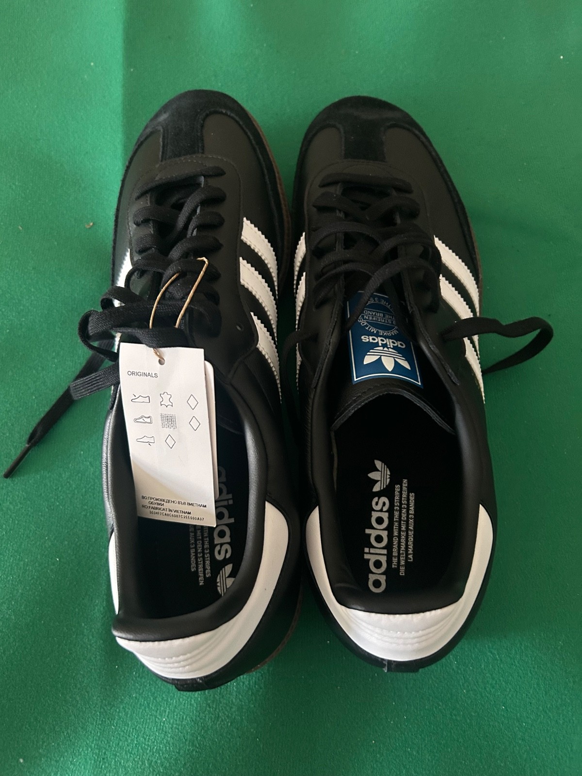 Size 13.5 – Adidas Samba Classic OG Black Gum