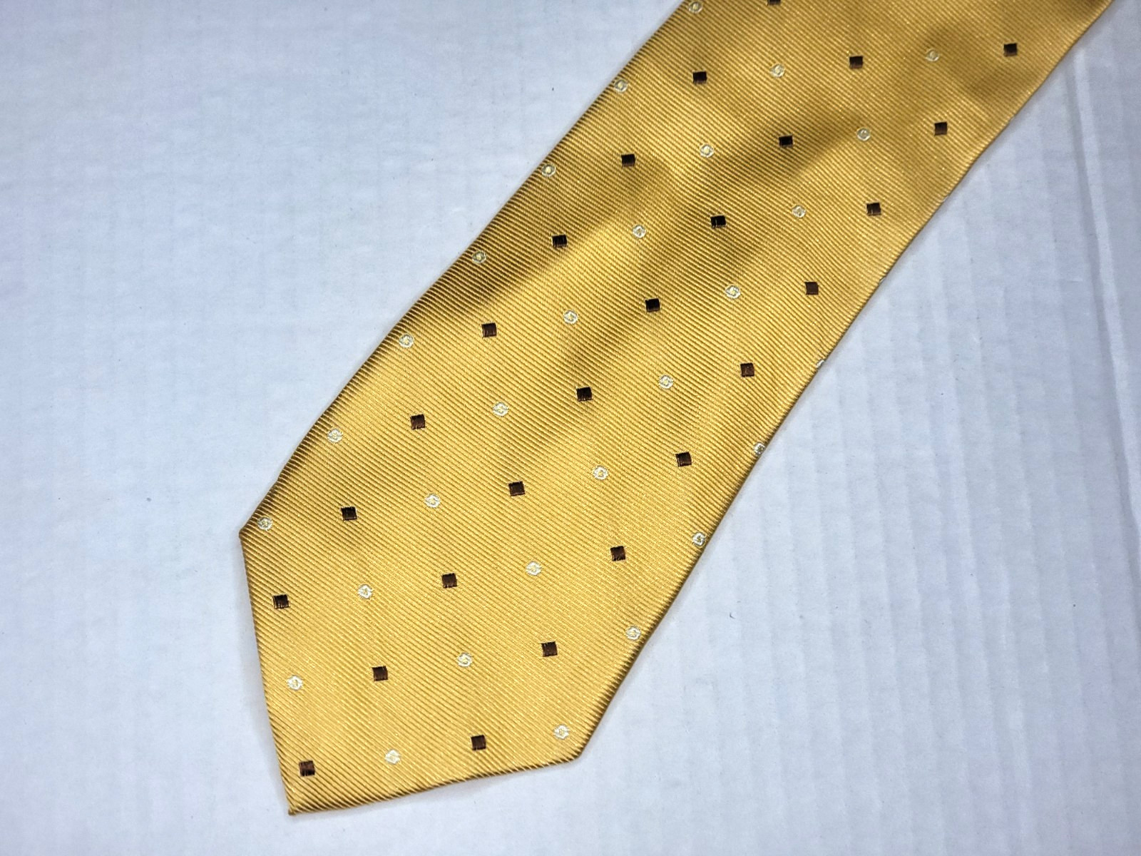 CORPORATE IMAGE [FOR TOM JAMES] [GEOMETRIC] men’s tie 100% Silk Made in China
