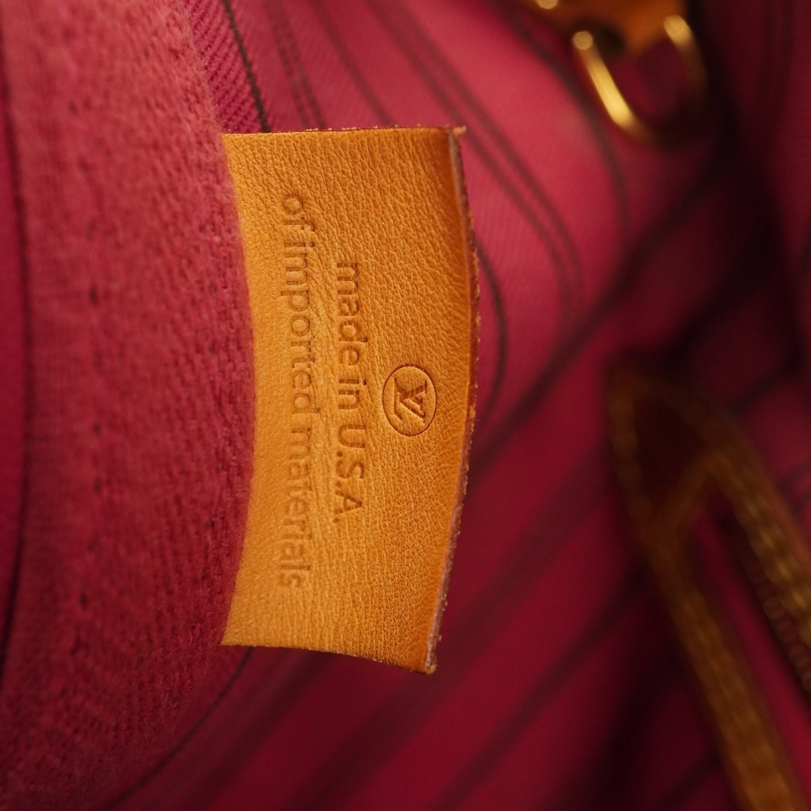 Louis Vuitton LV Monogram Neverfull MM Tote Bag, Fuchsia Interior – Free Ship US