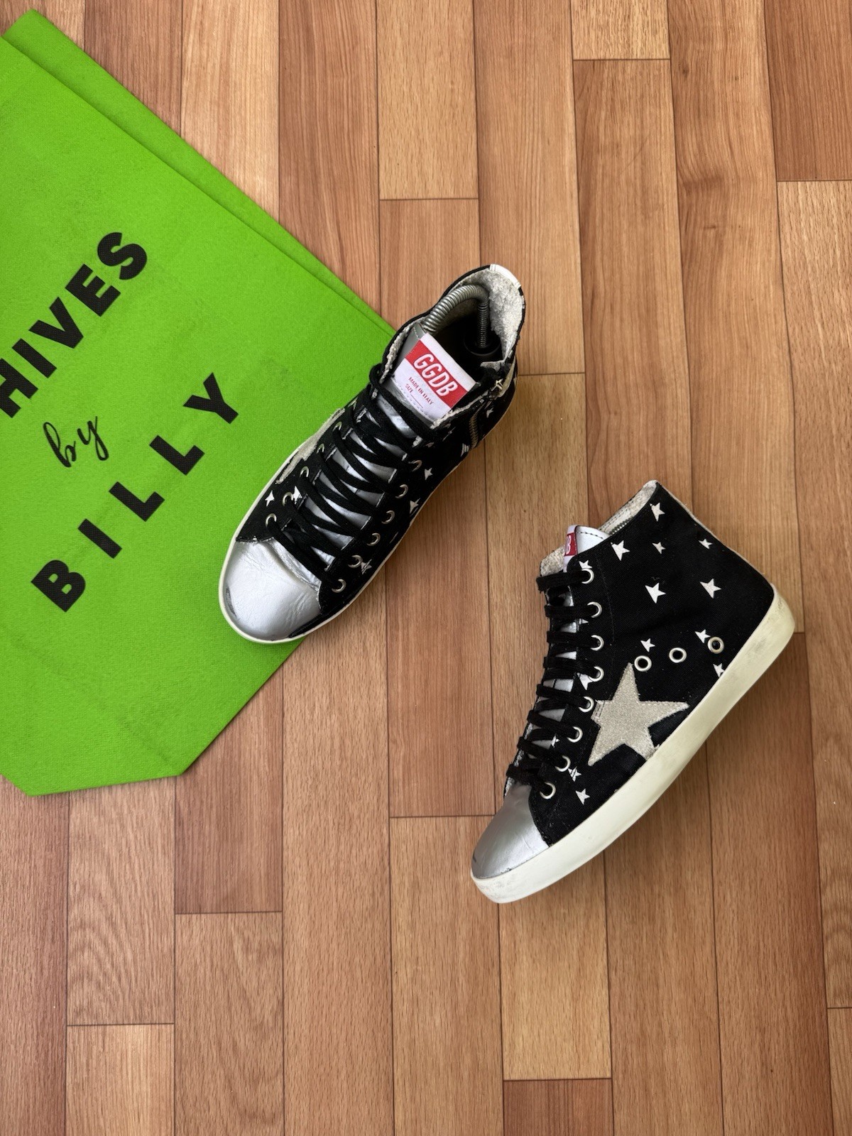 AUTHENTIC GOLDEN GOOSE FRANCY SNEAKERS SIZE EU 37 , US 7 , UK 4