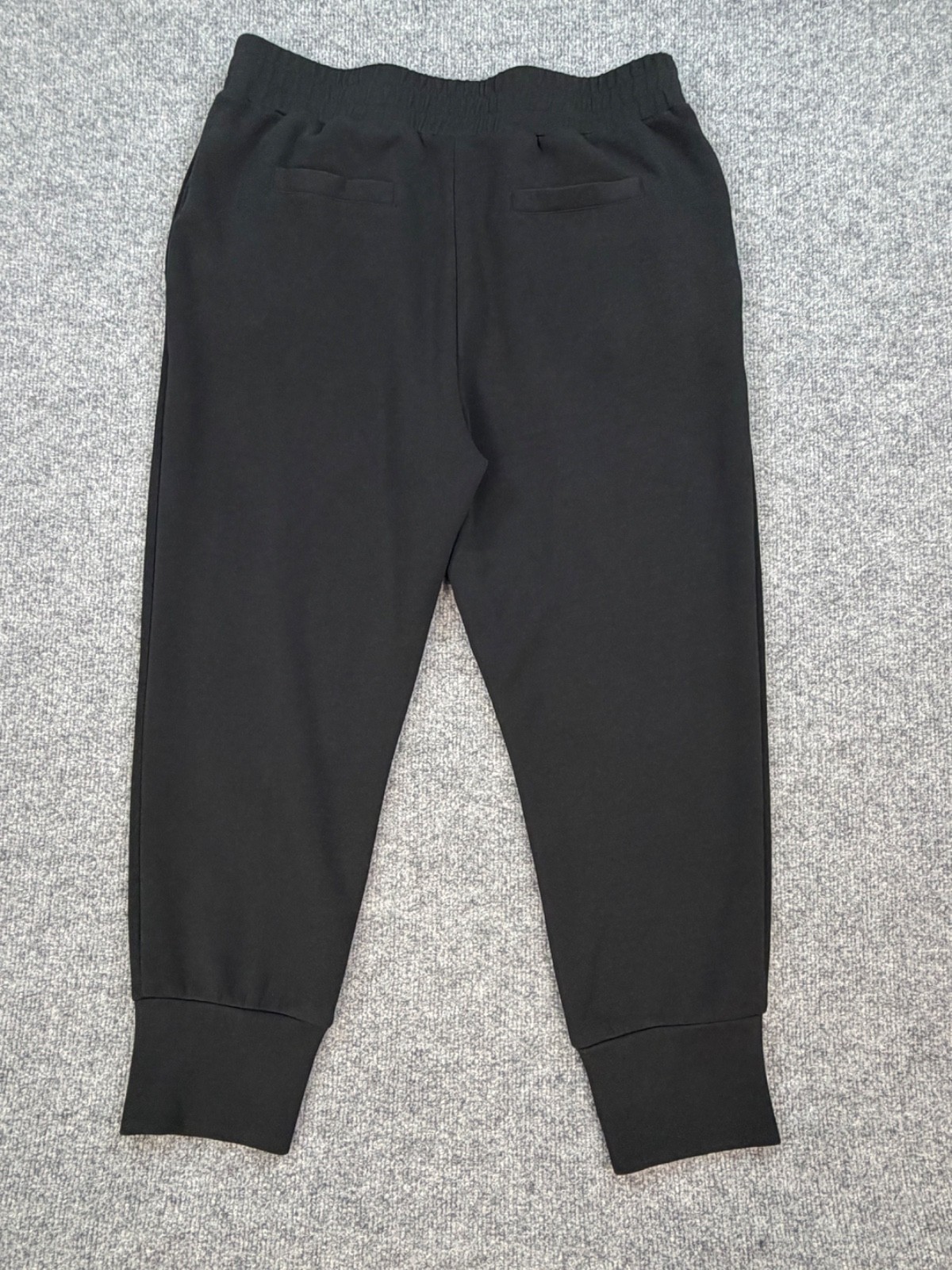 Varley Doublesoft Jogger Pants Womens XL Black Athleisure Lounge Pull On Cozy
