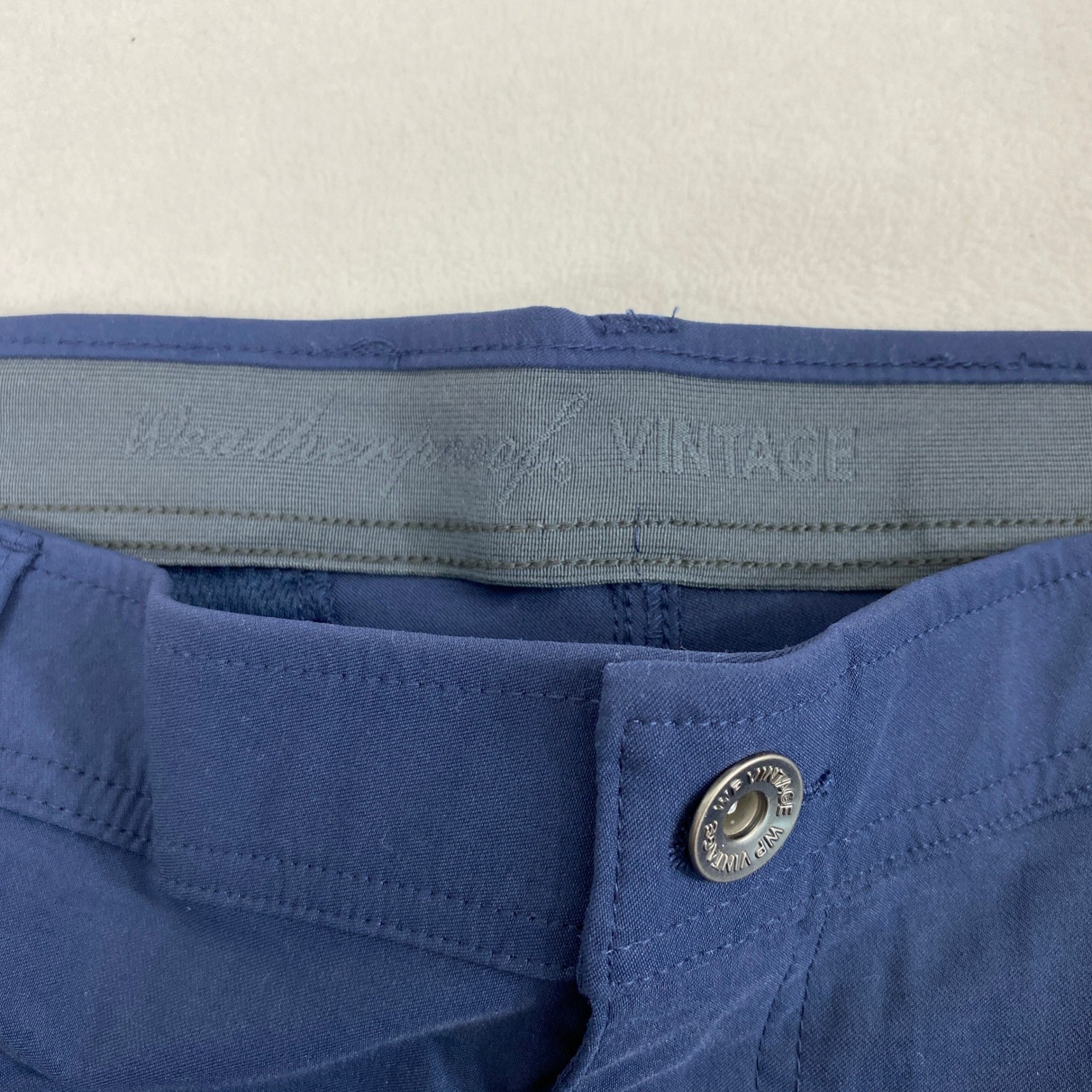 Weatherproof Tech Pant Mens 40×28 Blue Vintage 1720722 Stretch Nylon Outdoor